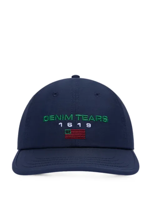 Denim Tears logo-embroidered baseball cap