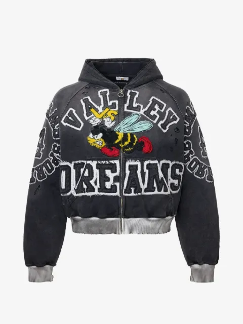 Vale Anthem logo-patch hoodie