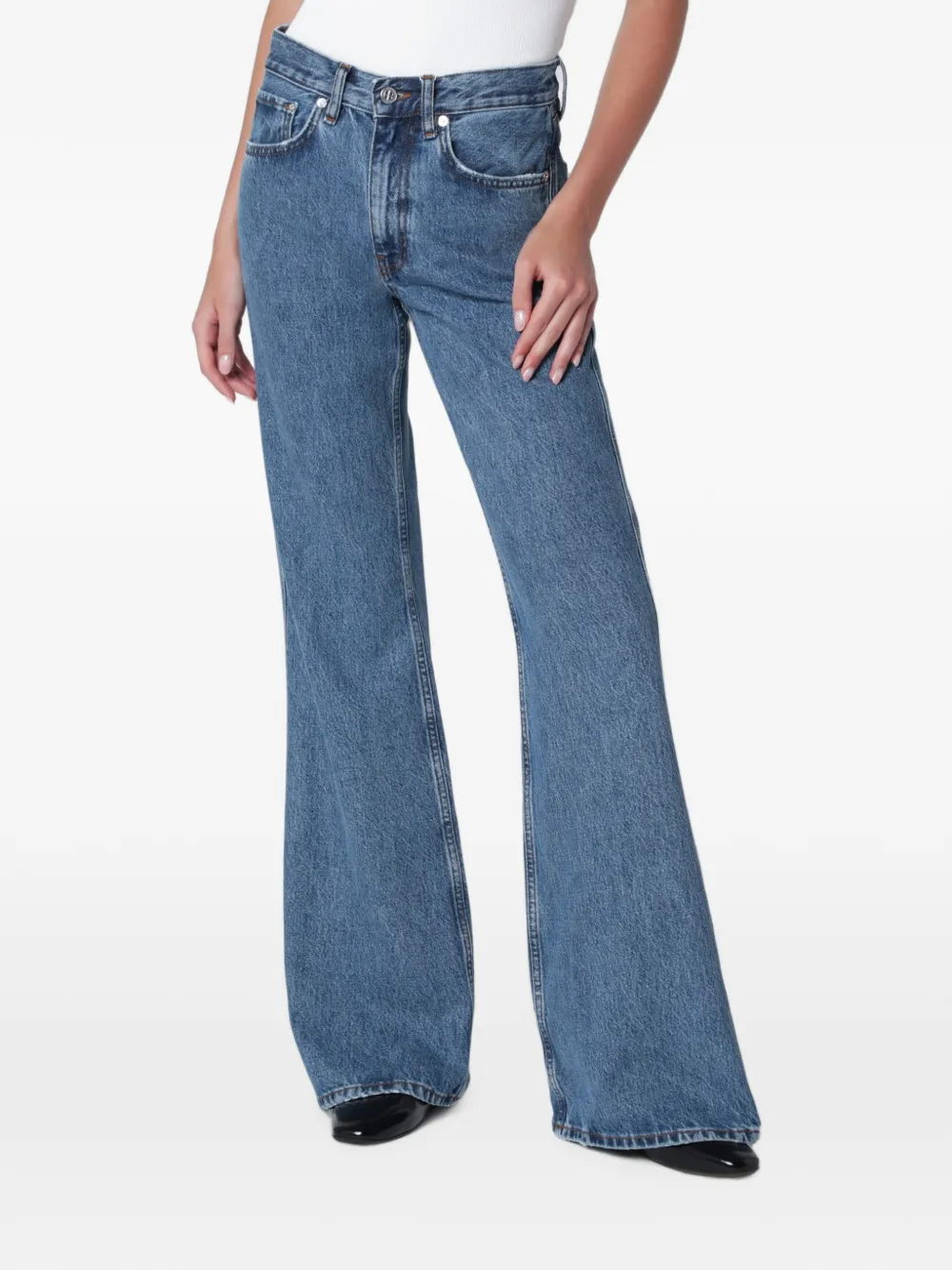 ANINE BING Wyatt Jeans - Blau
