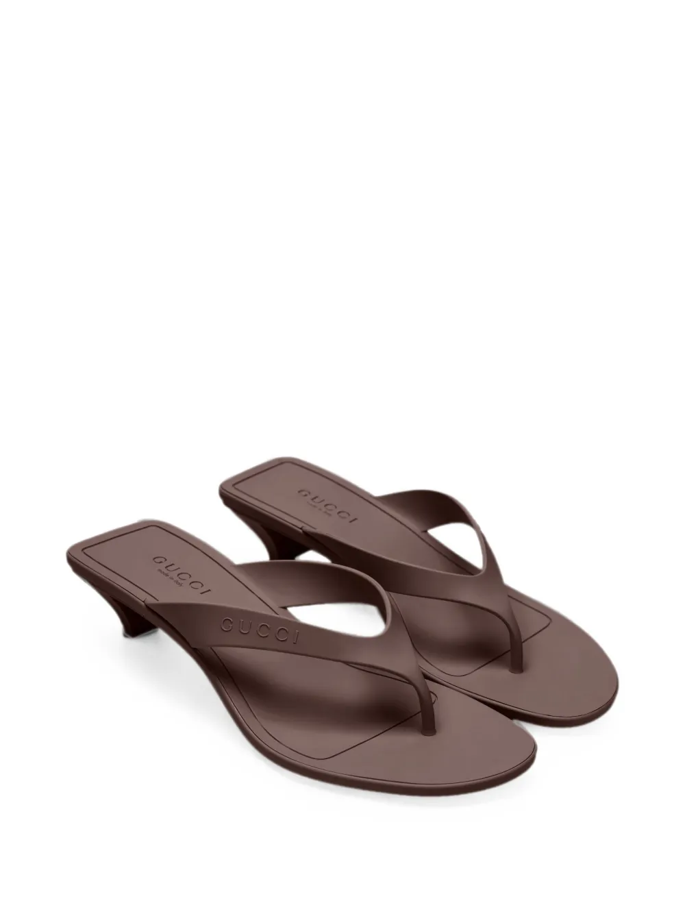 Gucci Vittoria sandalen met string Bruin
