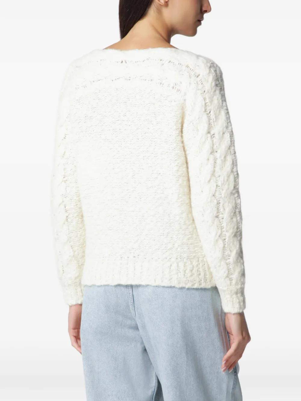 ISABEL MARANT Ponara wollen trui Beige