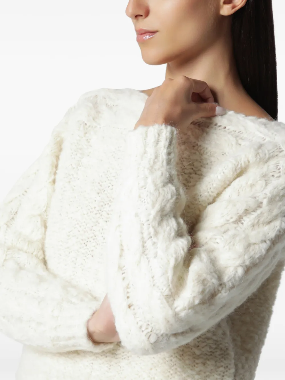 ISABEL MARANT Ponara wollen trui Beige