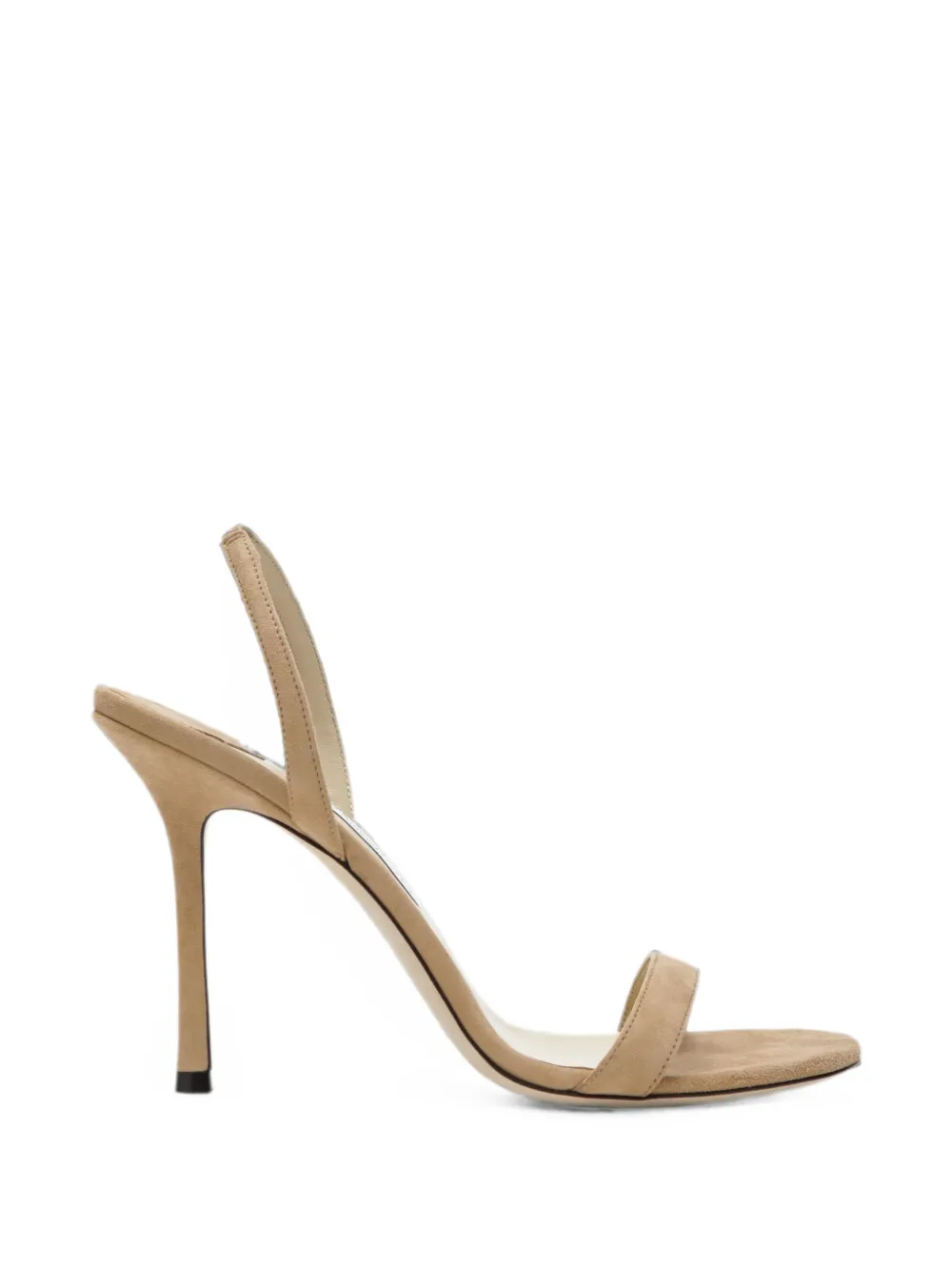 Jimmy Choo Jenn 100 suede slingback sandals