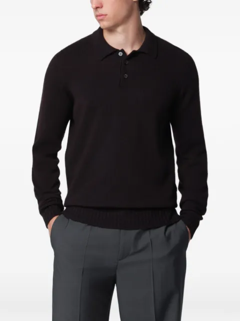 Drumohr long-sleeve polo shirt