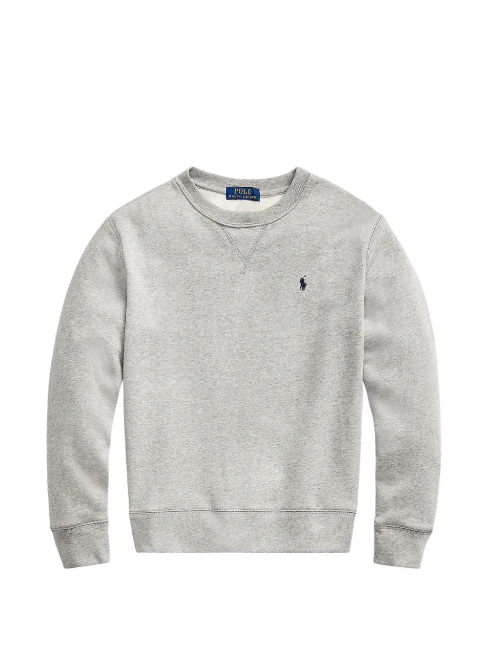 POLO RALPH LAUREN KIDS Felpa girocollo Polo Pony - Grigio