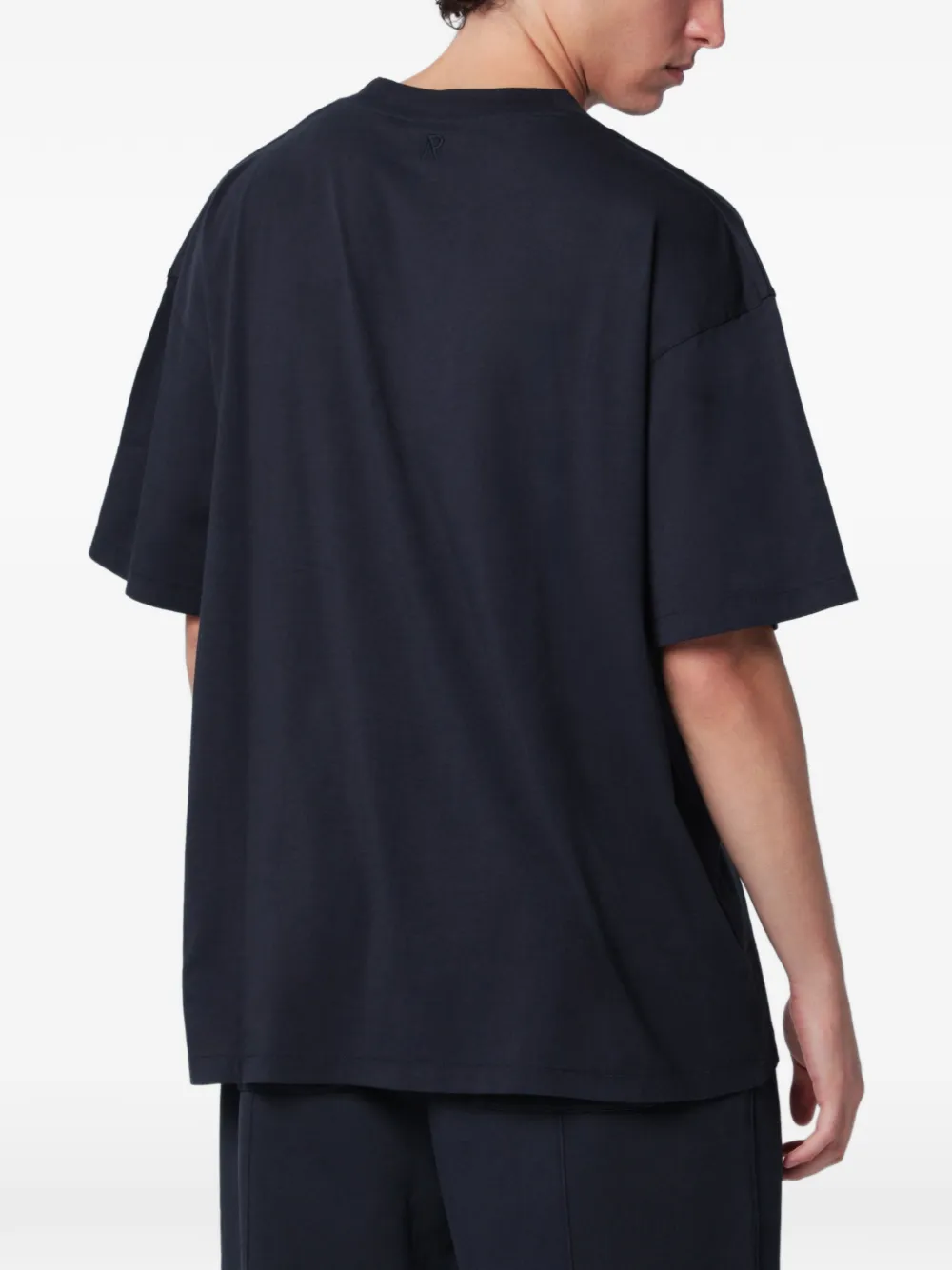 Represent Initial oversized T-shirt Blauw