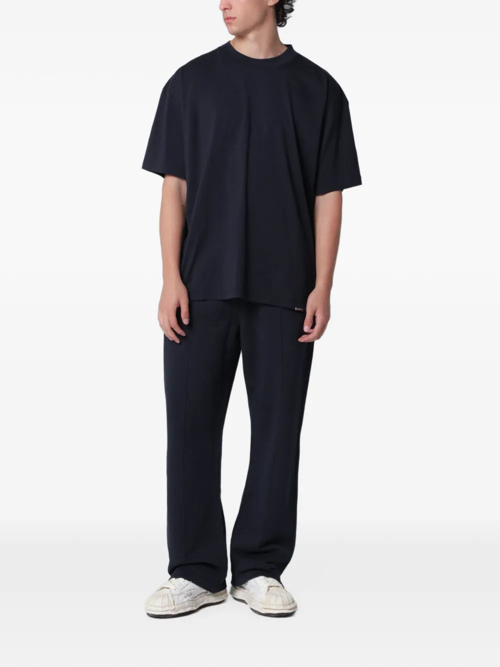 Represent Initial oversized T-shirt Blauw