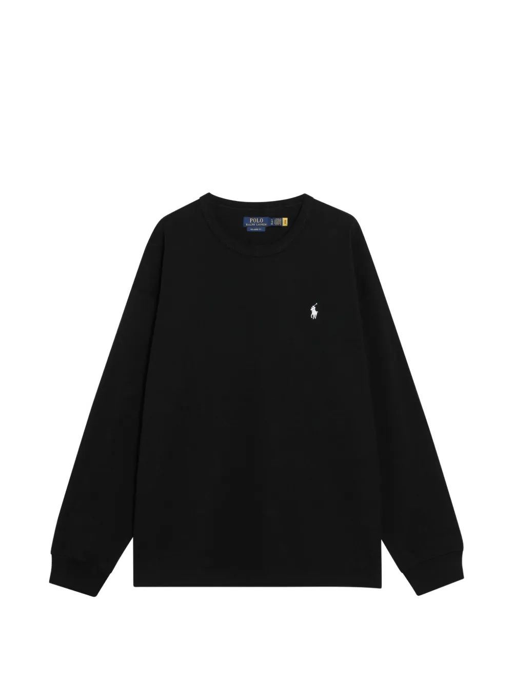 Polo Ralph Lauren logo-embroidered sweatshirt - Nero