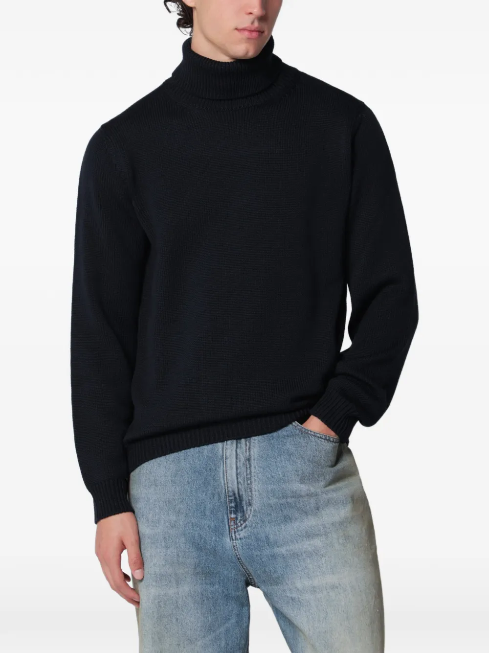 Roberto Collina DOLCEVITA - NAVY - 46 - Blau