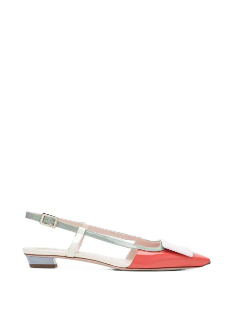 Roger Vivier Belle Vivier slingback pumps met gespdetail