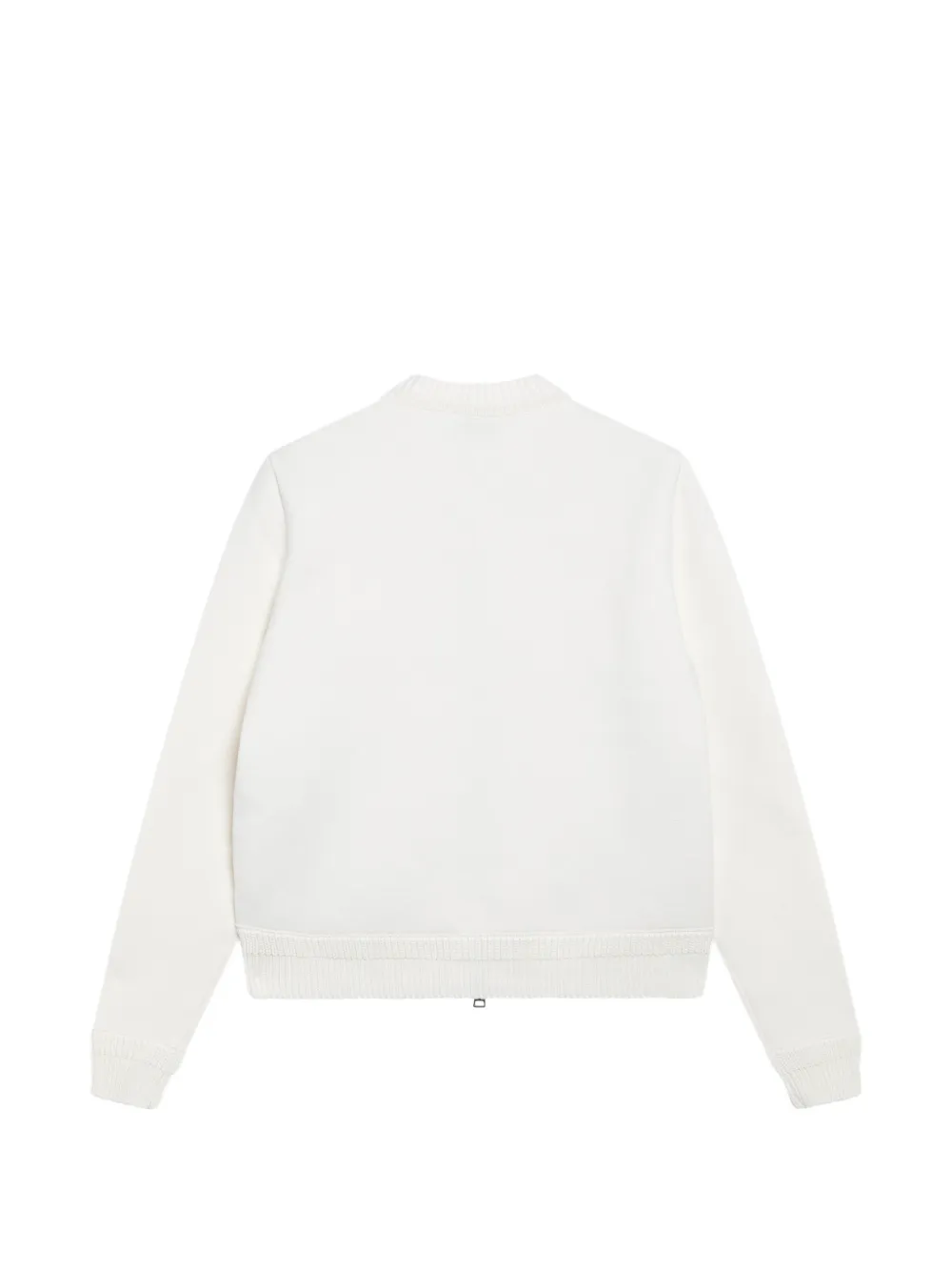 Moncler Katoenen gewatteerd vest Wit