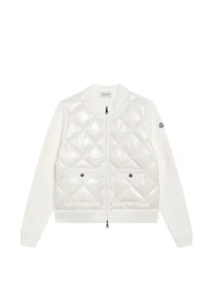 MONCLERホワイトキルティングジャケット104cm Moncler キルティング ジャケット | ニュートラル | FARFETCH JP