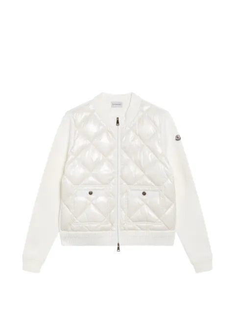 Moncler cotton padded cardigan