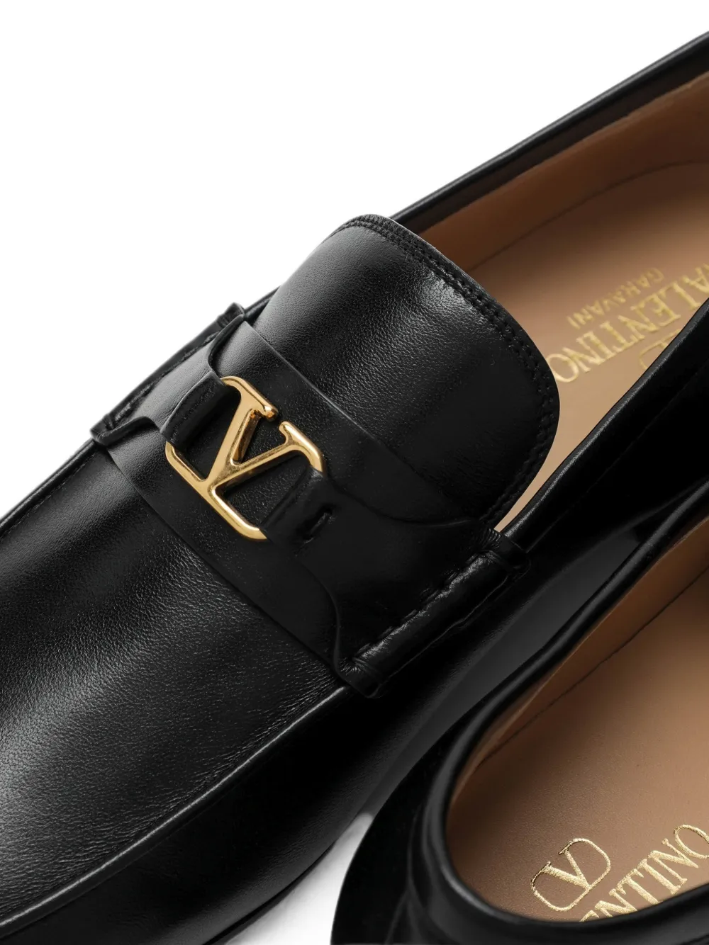Valentino Garavani VLogo Signature loafers Zwart