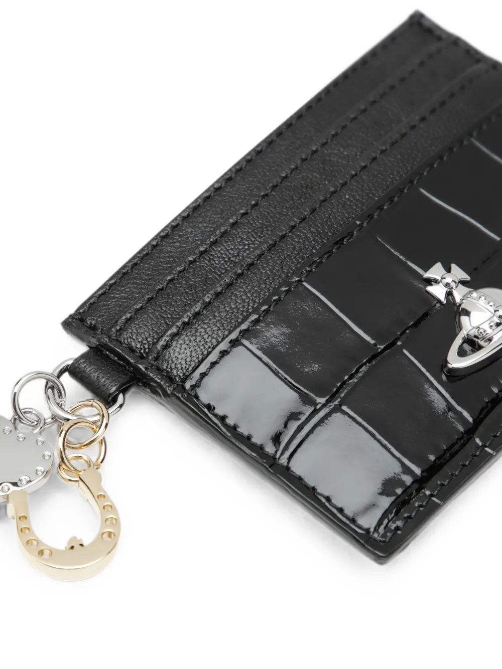 Vivienne Westwood Pasjeshouder met Orb-bedel Zwart
