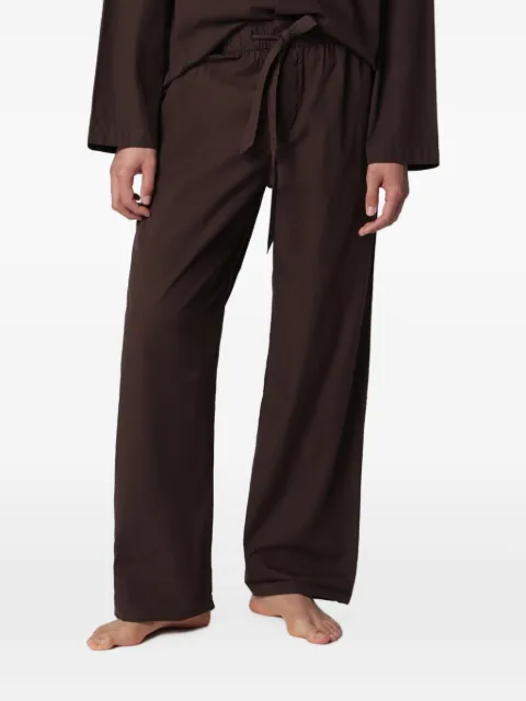 TEKLA drawstring-waistband pajama pants