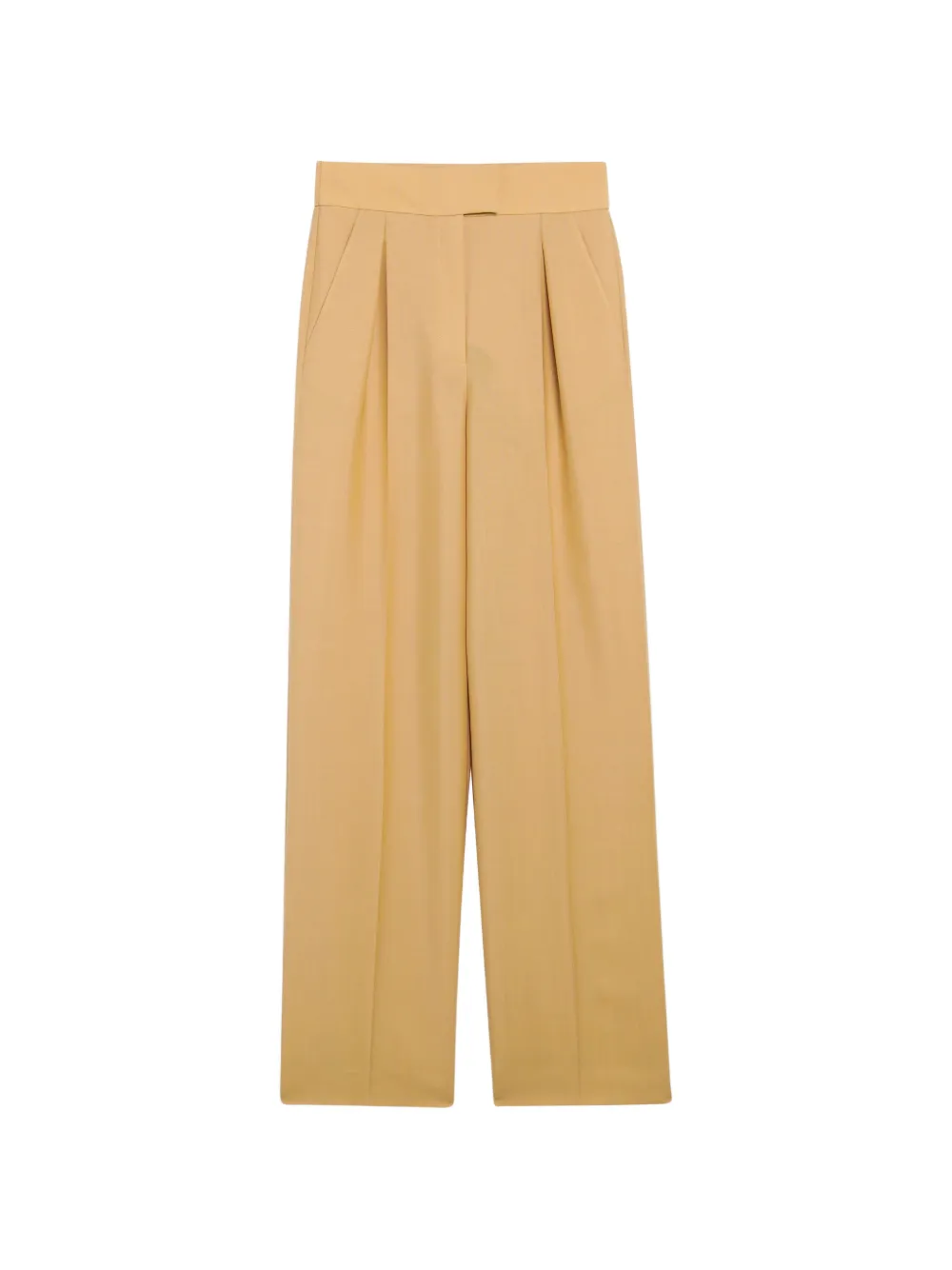 Valentino Garavani pleated-design trousers - Neutrals