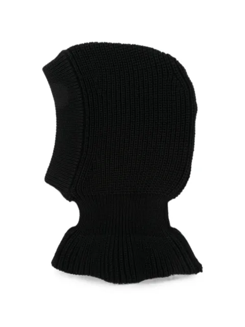 LEMAIRE ribbed-knit balaclava