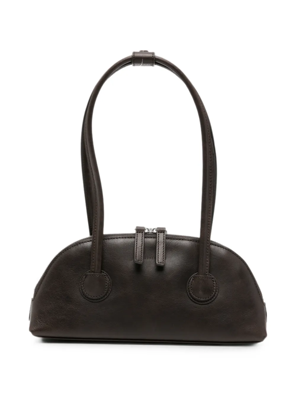 Marge Sherwood mini leather tote bag - Marrone