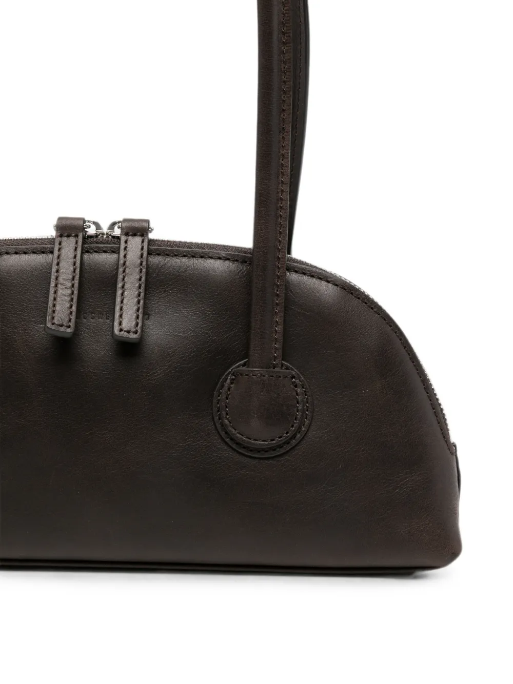 Marge Sherwood Kleine leren shopper Bruin