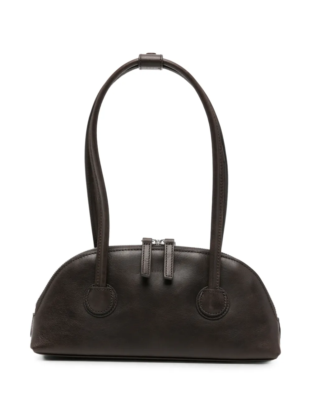 Marge Sherwood mini leather tote bag - Marrone