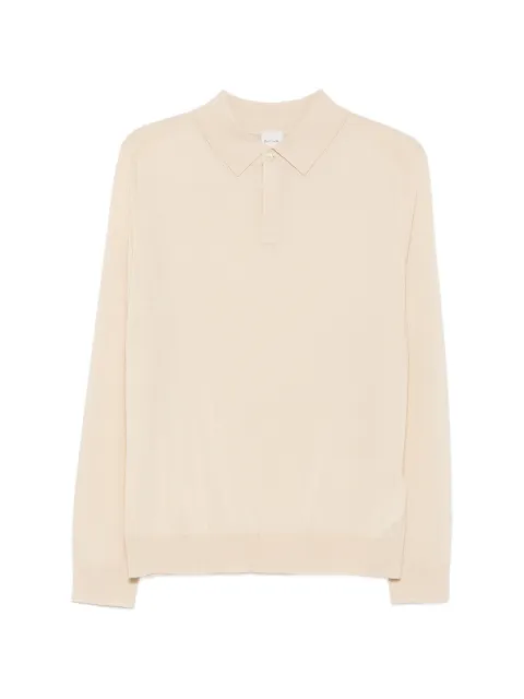 Paul Smith polo-collar long-sleeve sweater