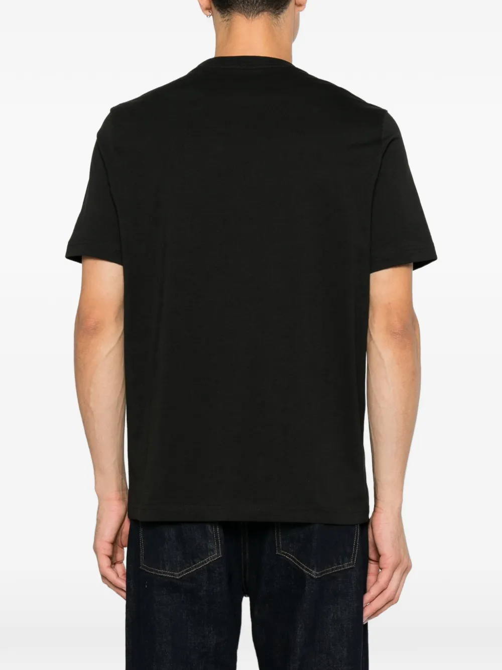 PS Paul Smith T-shirt met logopatch Zwart
