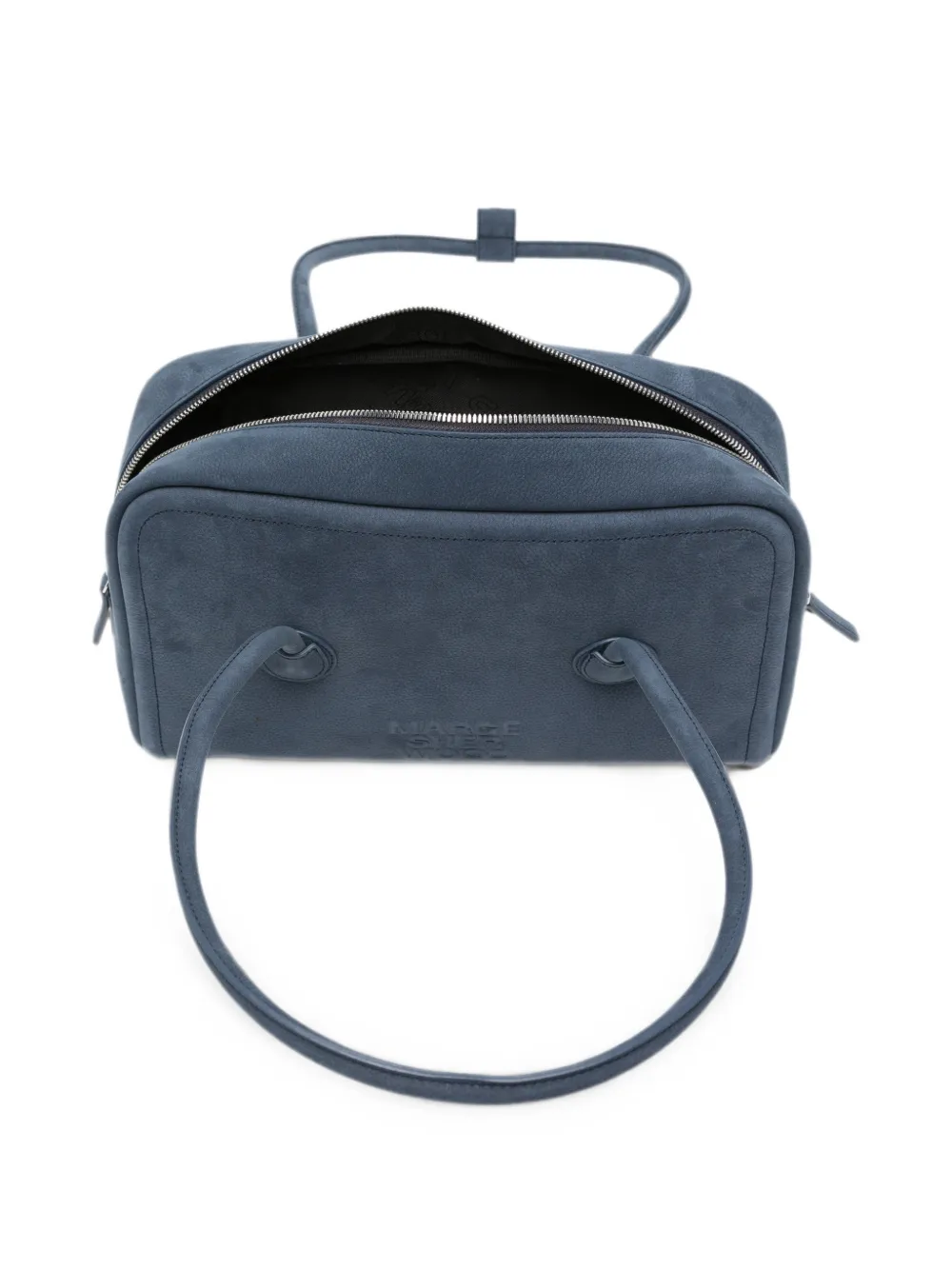 Marge Sherwood Boston nubuck leren shopper Blauw