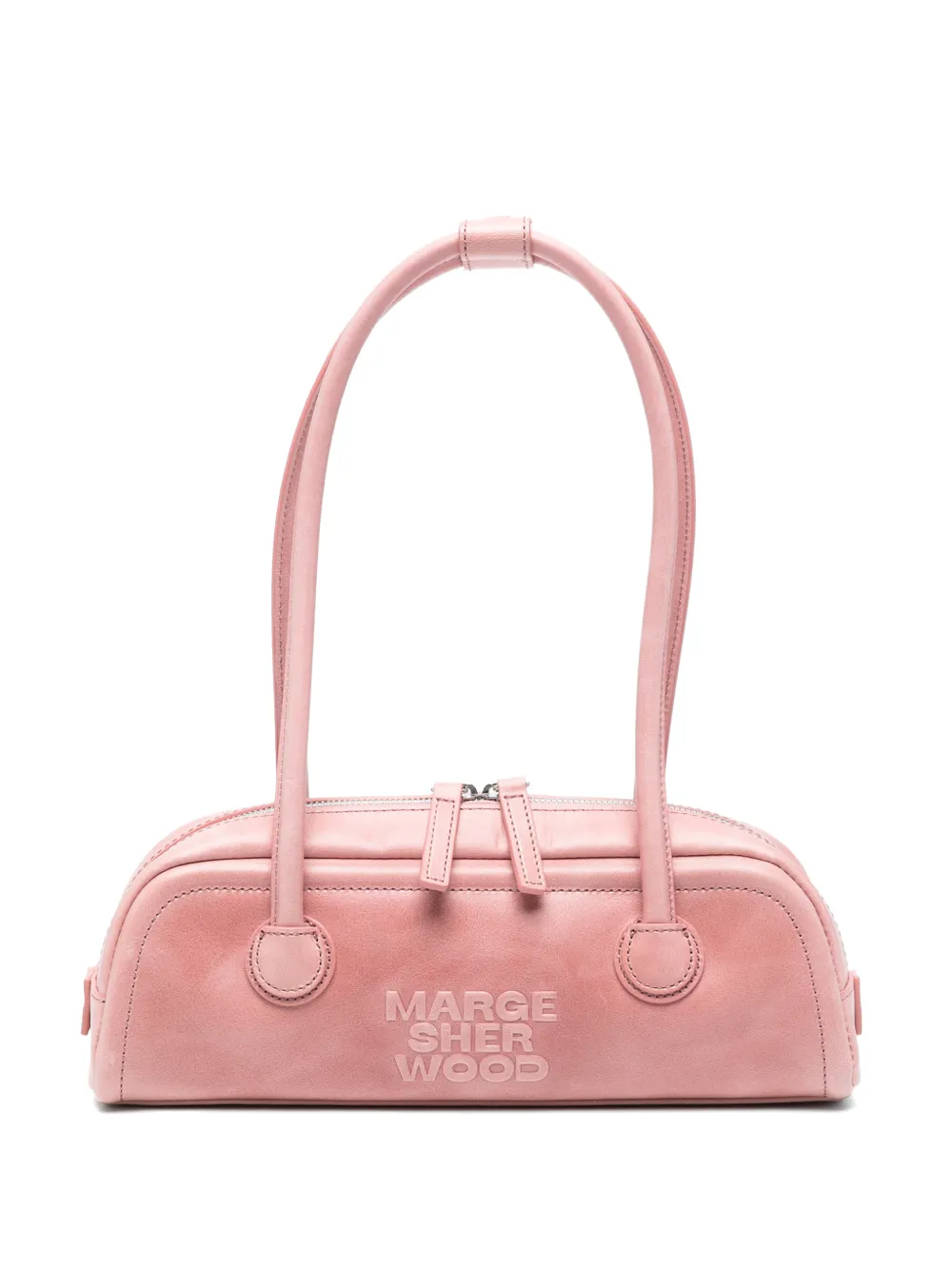 Marge Sherwood Soft Boston EW leather tote bag - Rosa