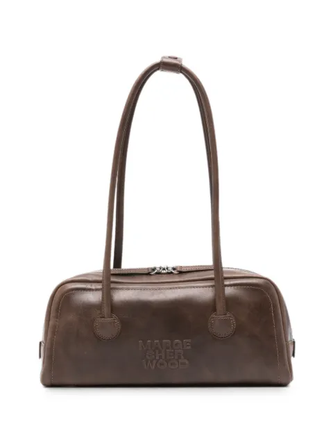 Marge Sherwood logo-debossed leather shoulder bag