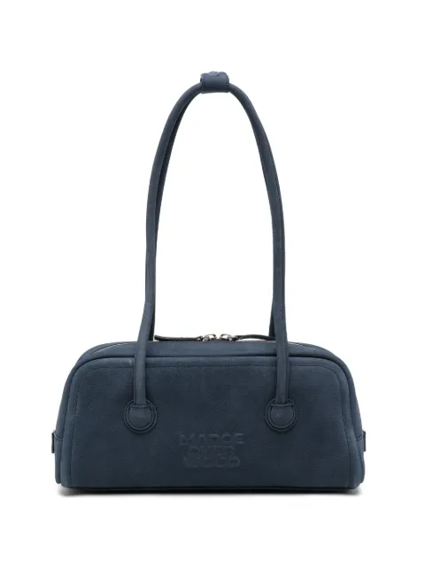 Marge Sherwood embossed-logo nubuck-leather tote bag