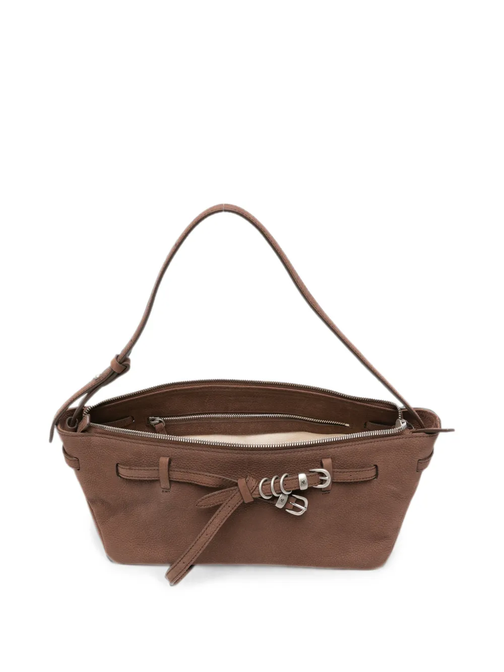 Marge Sherwood Grote Grandma leren shopper Bruin