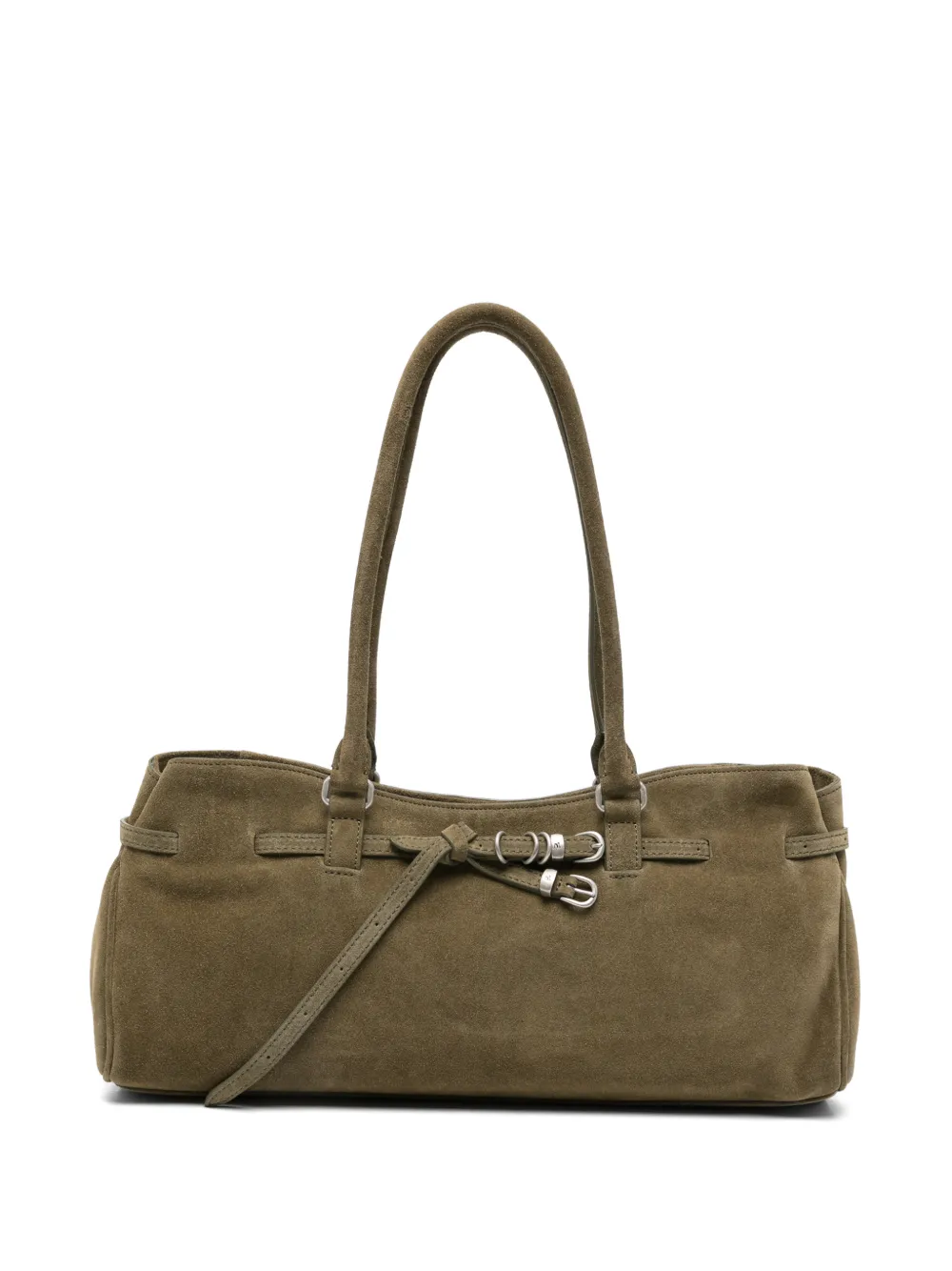Marge Sherwood Grandma Used buckle-detail tote bag - Verde