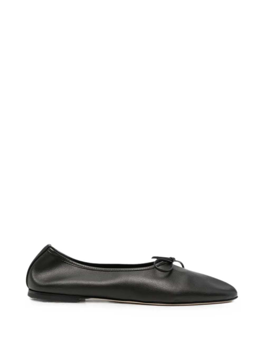 Dear Frances bow-detail ballet flats - Nero