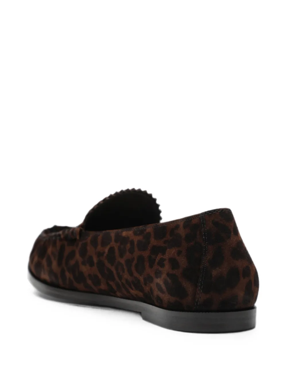 Aquazzura leopard-print loafers Bruin