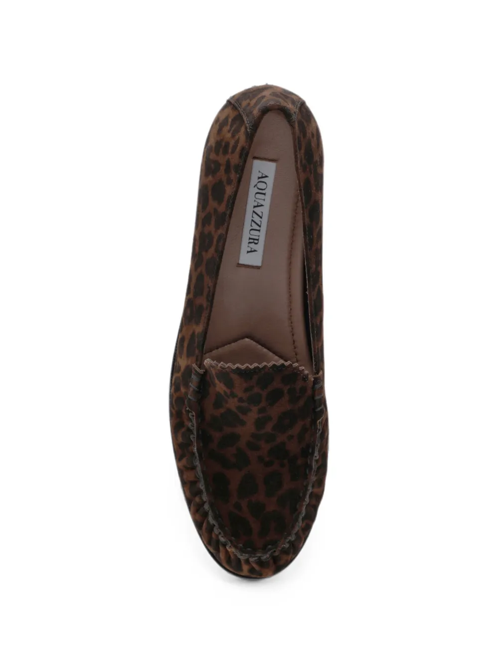 Aquazzura leopard-print loafers Bruin