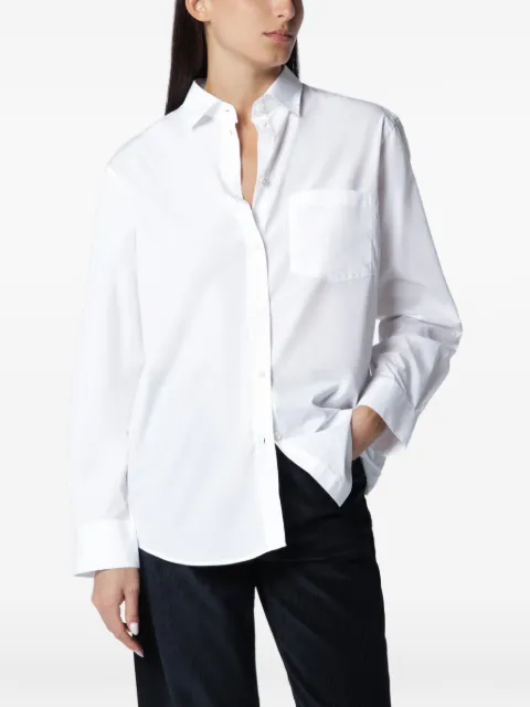Róhe camisa con bolsillo en el pecho