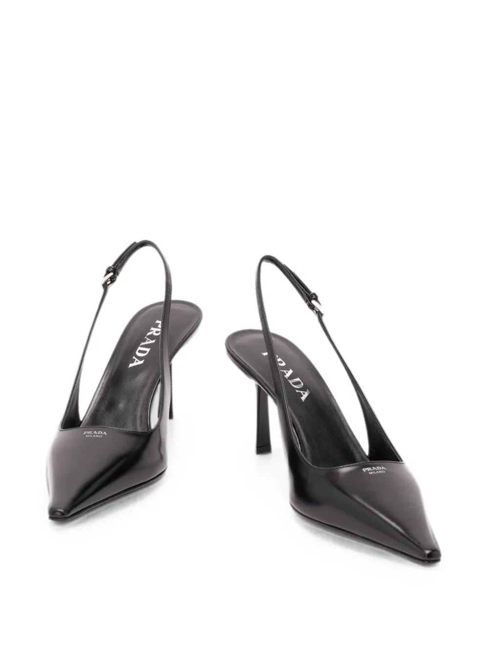 Prada slingback pointed-toe pumps Zwart