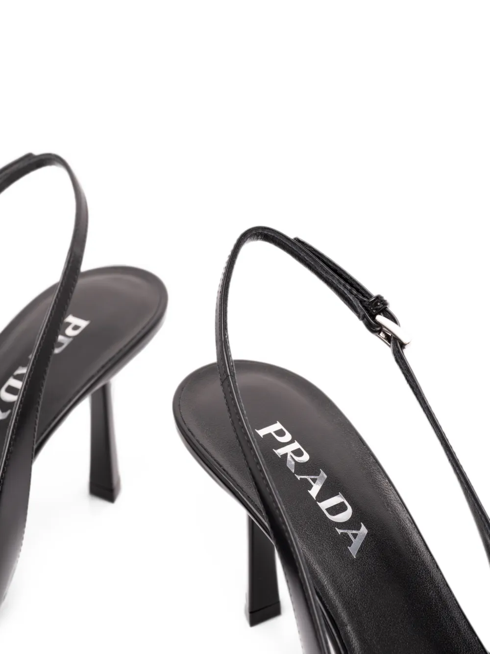 Prada slingback pointed-toe pumps Zwart