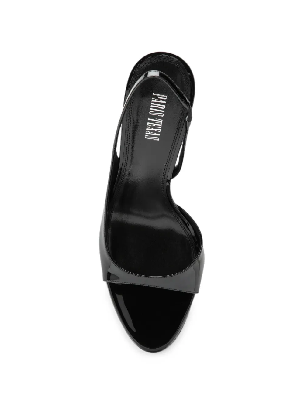 Paris Texas Lidia slingback sandals Zwart