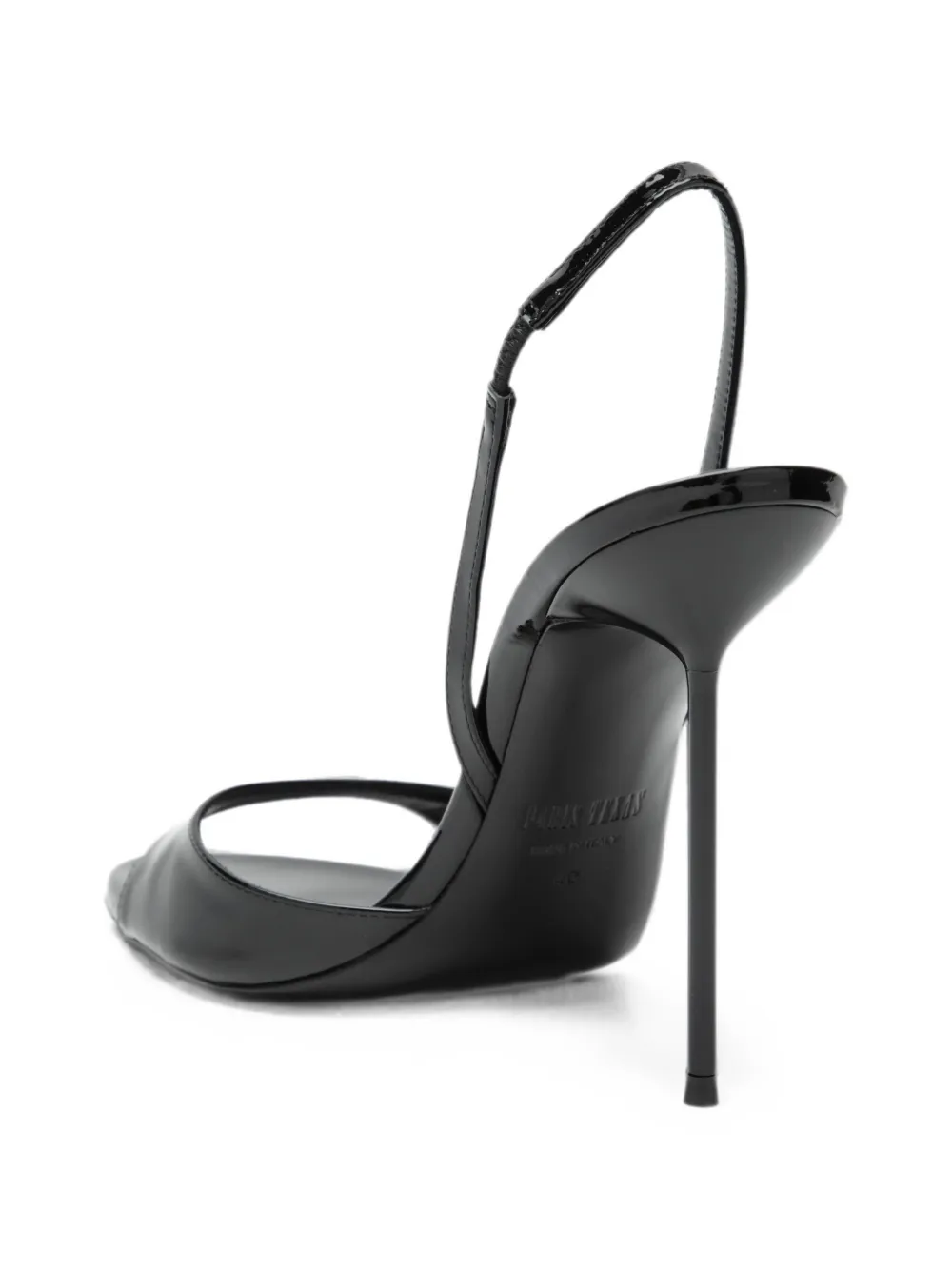 Paris Texas Lidia slingback sandals Zwart