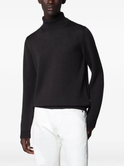 Roberto Collina ribbed-knit roll-neck sweater
