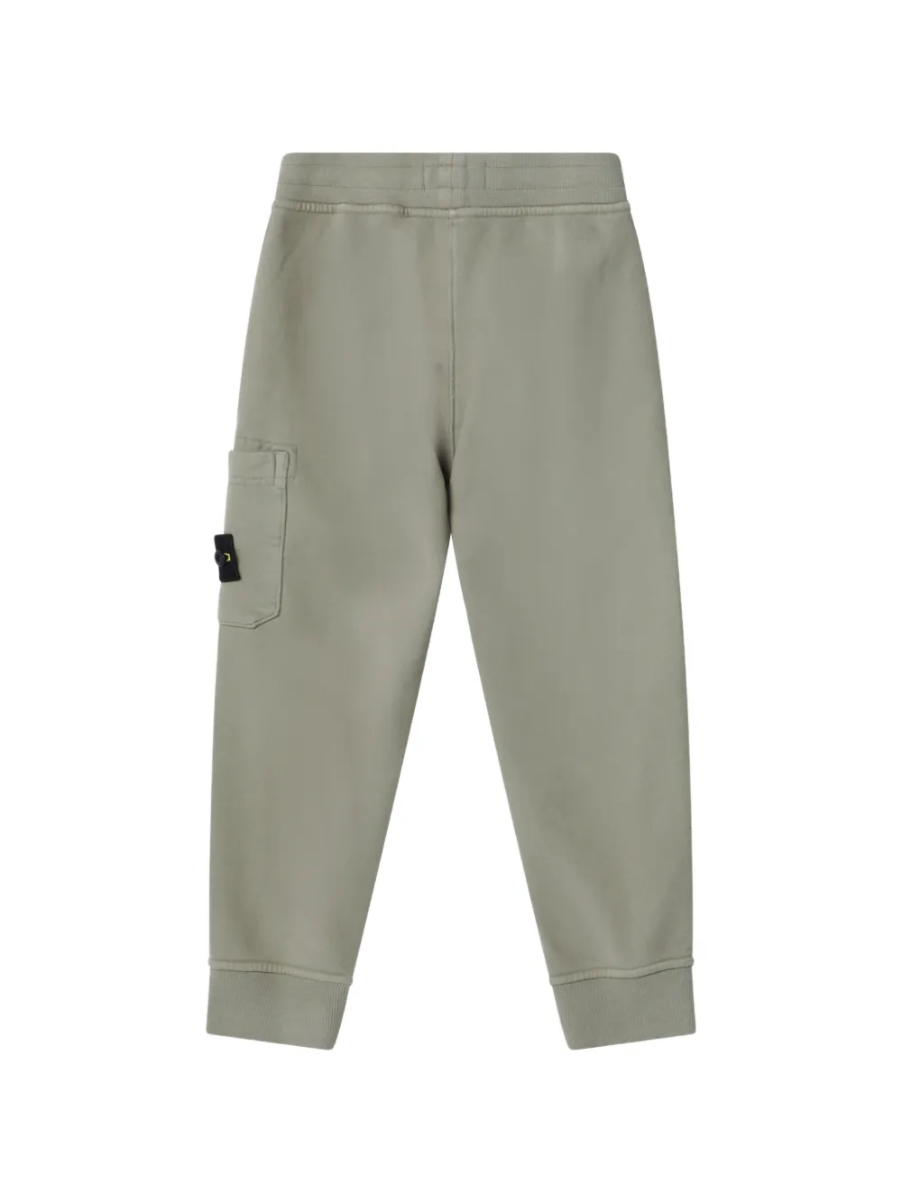 Stone Island Junior Trainingsbroek met logopatch Groen