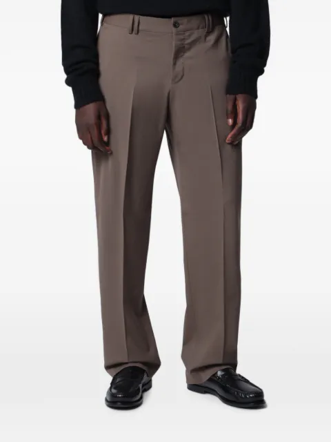 PT Torino pressed-crease tailored trousers