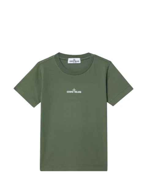 Stone Island Junior logo-print short-sleeve T-shirt