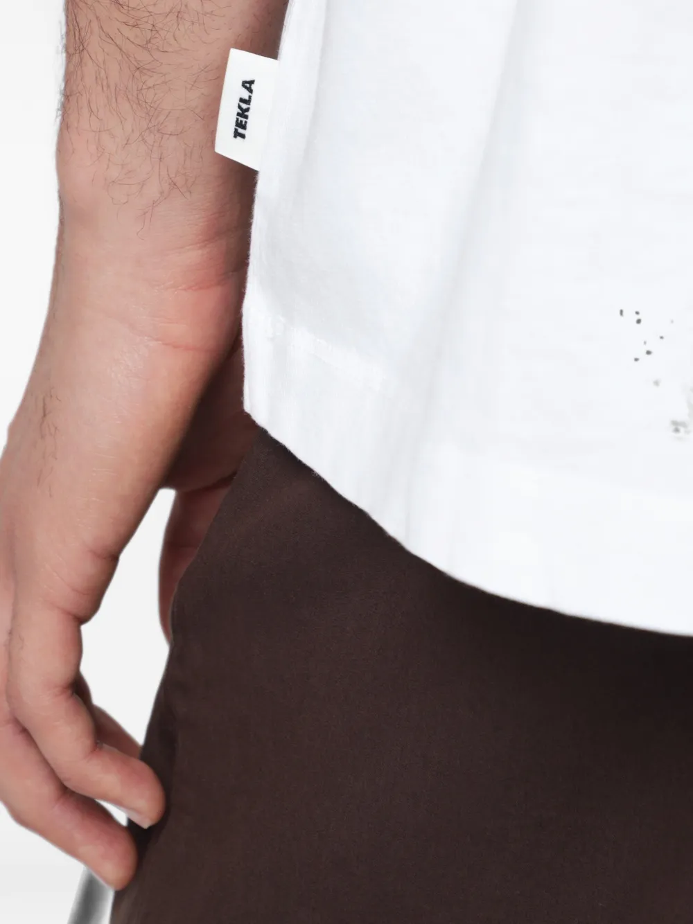 TEKLA T-shirt met korte mouwen Wit