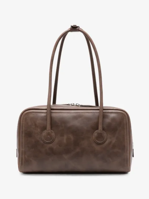 Marge Sherwood logo-embossed leather tote bag