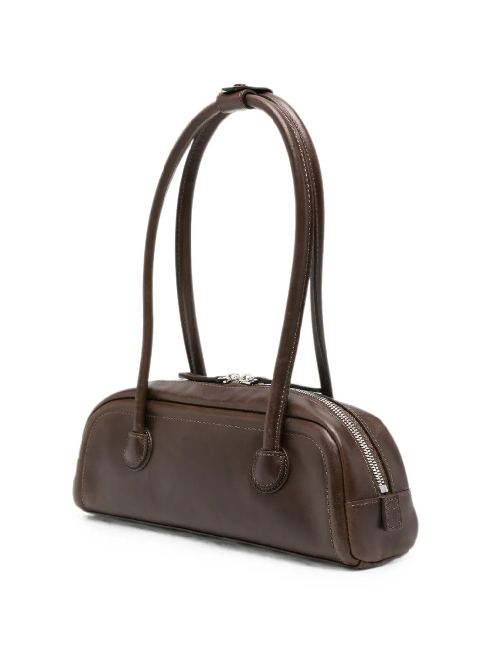 Marge Sherwood Soft Boston EW leren shopper Bruin