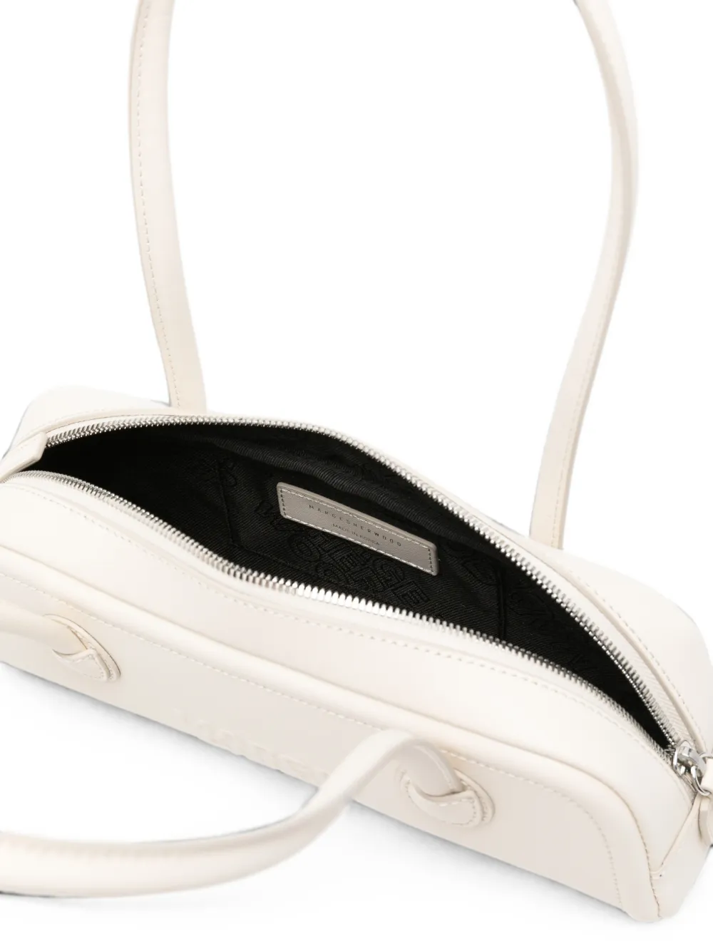 Marge Sherwood Leren shopper Beige