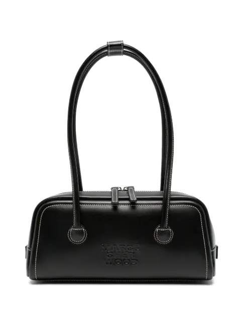 Marge Sherwood contrast-stitch logo-embossed tote bag